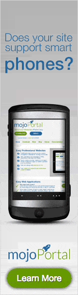 Go Mobile with mojoPortal and Mobile Kit Pro!