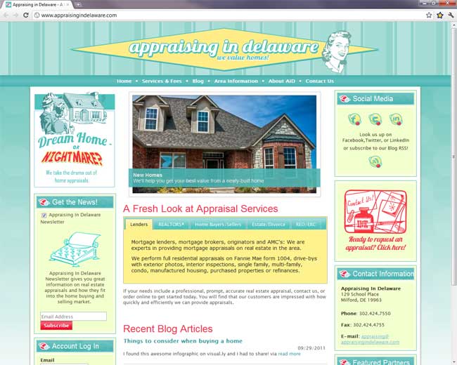 Appraising in Delaware a site powered by mojoPortal