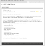 Screenshot of andreasviklund-02 skin home page.