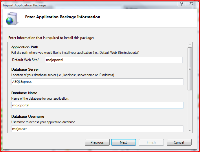 step 5 screen shot