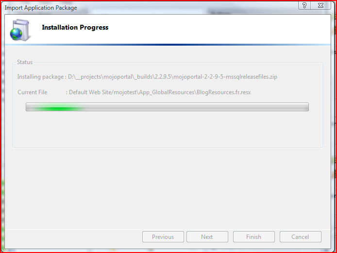 step 7 screen shot
