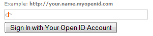 screen shot of plain open id sign in prompt