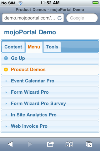mobile kit pro screen shot 2