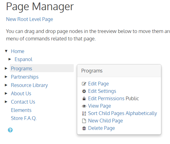 Page Manager Pro for mojoPortal CMS