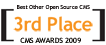 mojoPortal Wins 3rd Place the 2009 Open Source CMS Awards Best Non-PHP Open Source CMS