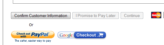 Event Calendar Pro payment optison screenshot