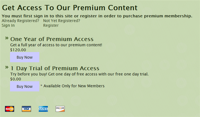 Site Membership Pro