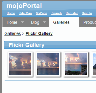 flickr gallery screen shot