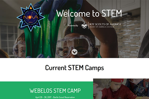 STEM Camping - Heart of America Council