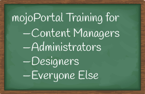 mojoPortal Training by i7MEDIA