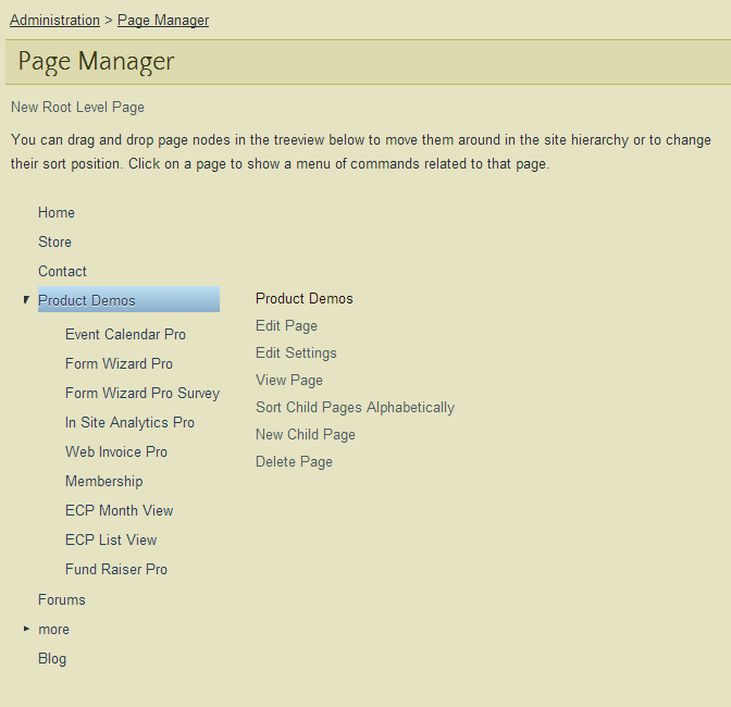 Page Manager Pro Screen Shot