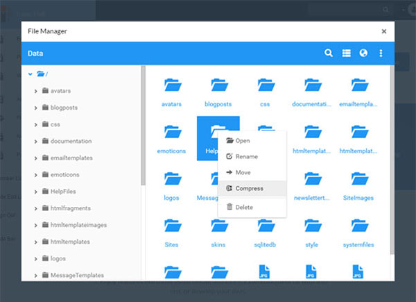 File Manager Preview