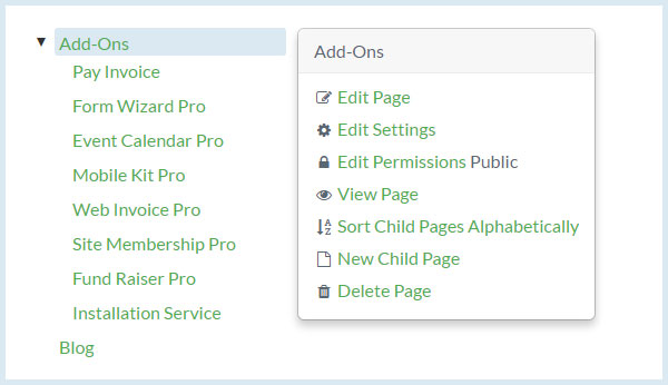 Page Manager Preview