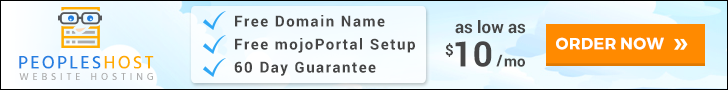 mojoPortal Hosting Made Easy